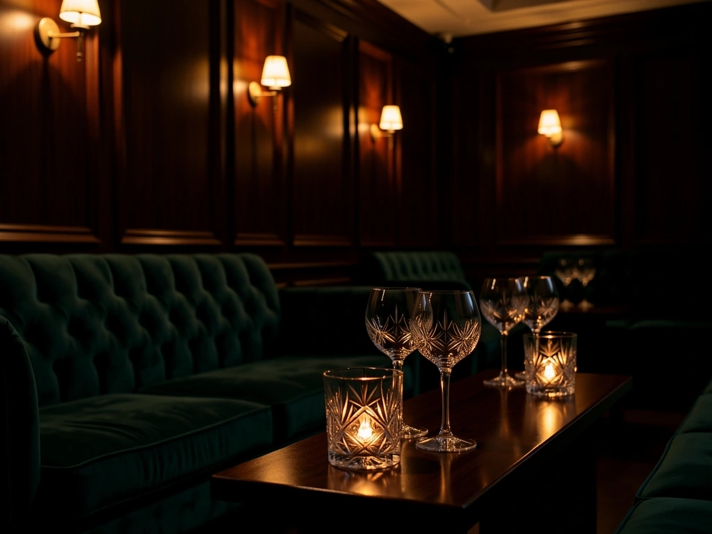 Social lounge interior